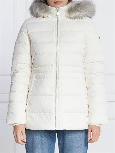 TOMMY HILFIGER TYRA DOWN JACKET WITH FUR WW0WW39746 ΚΑΝΕΛΛΟΠΟΥΛΟΣ