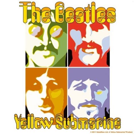 Beatles Patches: Yellow Submarine Sea of Science -Beatles Fab Four ...