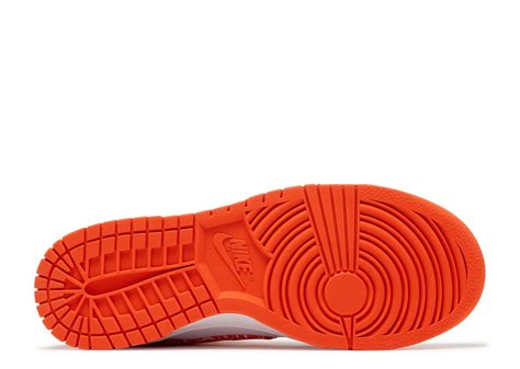 Wmns Dunk Low Orange Paisley Nike Dh Orange Flight Club