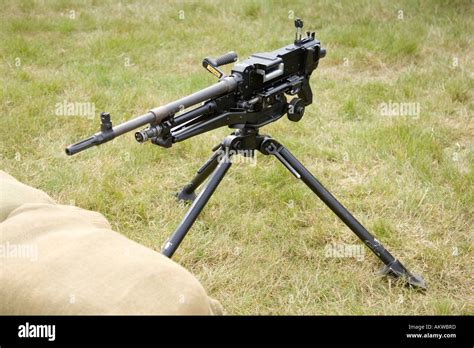 7.62mm L7A2 machine gun Stock Photo - Alamy