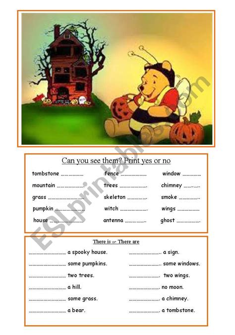 Halloween 2 Pages Esl Worksheet By Ritawi