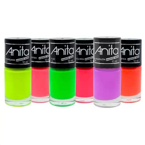 Esmaltes Anita Cole O Neon Espanta T Dio Mercadolivre