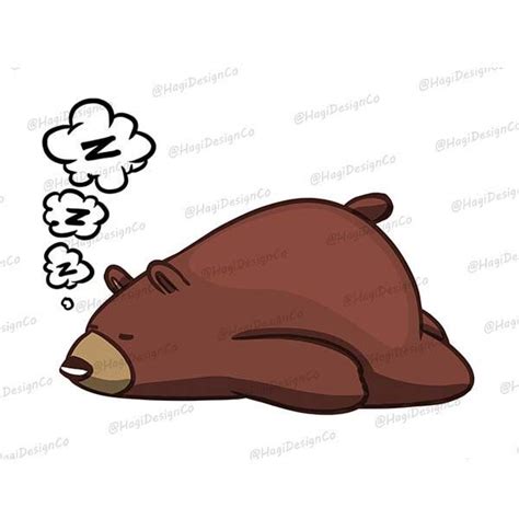 sleeping bear clipart - Clip Art Library - Clip Art Library