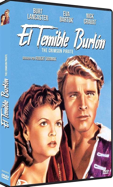 The Crimson Pirate 1952 NON USA FORMAT PAL Reg 0 Import Spain