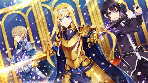 Sword Art Online Alicization 4k Ultra Hd Wallpaper