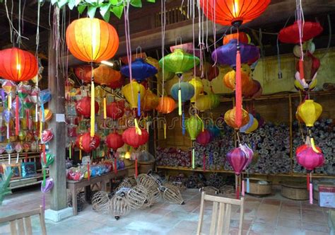 Tropical Southeast Asia Vietnam Hoi An Old Town Village Vietnamese