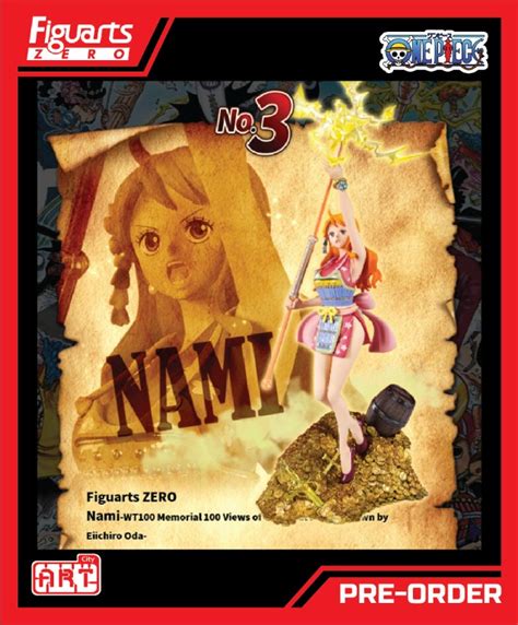 Bandai Figuarts Zero One Piece Nami WT100 Illustration By