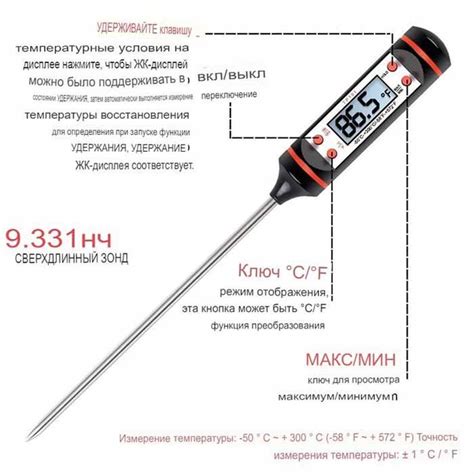 Термометр игольчатый купить за 101 ₽ оптом