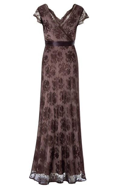 Eden Maternity Gown Long Chocolate Maternity Wedding Dresses Evening