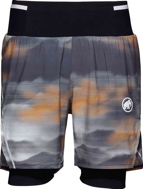 Mammut Aenergy TR 2 In 1 Shorts Men Light Fader Black Shorts De Trail