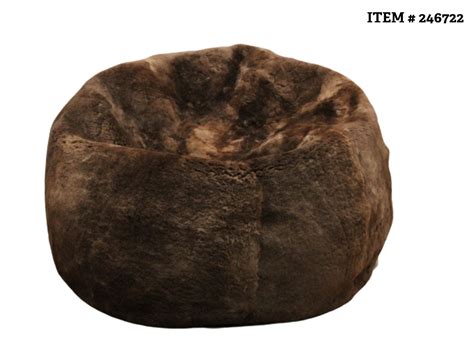 Shorn Sheepskin Bean Bag Fibre By Auskin Nz