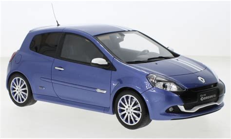 Miniature Renault Clio 1 18 Ottomobile 3 RS Gordini Bleue 2012