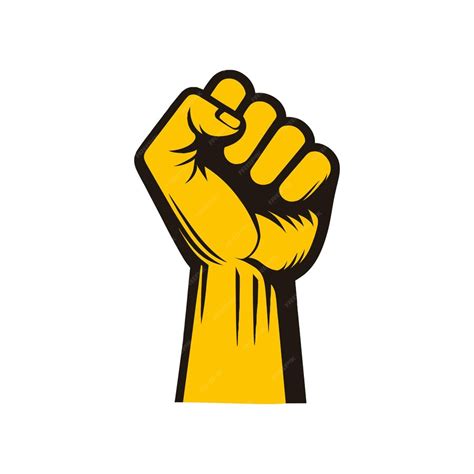 premium vector human rights  freedom vector illustration raised