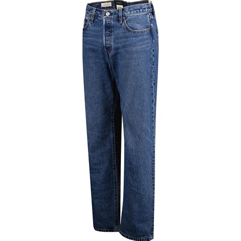 Levis 501 90s Womens Retro Denim Jeans Mad Love Blue