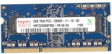 Купить Память Hynix 2 ГБ SO-DIMM DDR3 1600 МГц (HMT325S6BFR8C-PB) 42294 ...