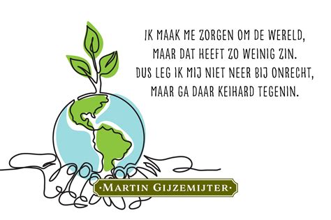 Zorgen Om De Wereld Dichtgedachten Martin Gijzemijter