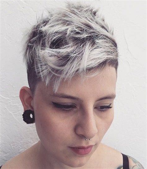 Women Short Choppy Blonde Undercut Short Blonde Girl Short Hair Short Hair Cuts Pixie Cuts