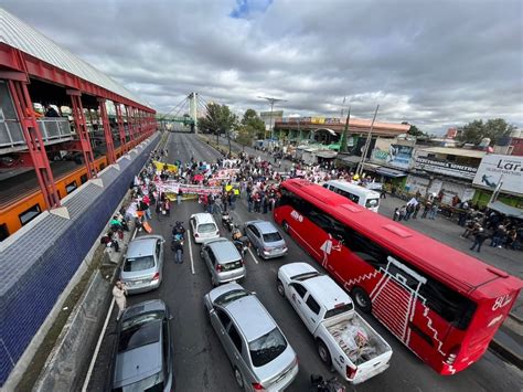 La Jornada Con Bloqueos Exigen Reinserci N Laboral De Ex Trabajadores