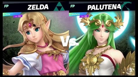 Super Smash Bros Ultimate Amiibo Fights Request Zelda Vs Palutena