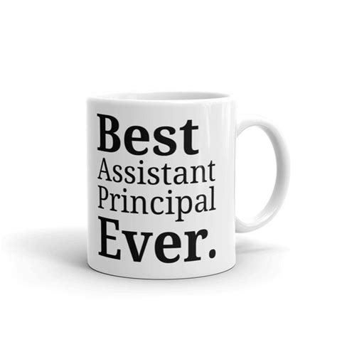 Best Assistant Principle Ever Ceramic Coffee Printed Cup Etsy