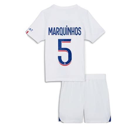 Camisola Paris Saint Germain Psg Marquinhos Crian A Equipamento