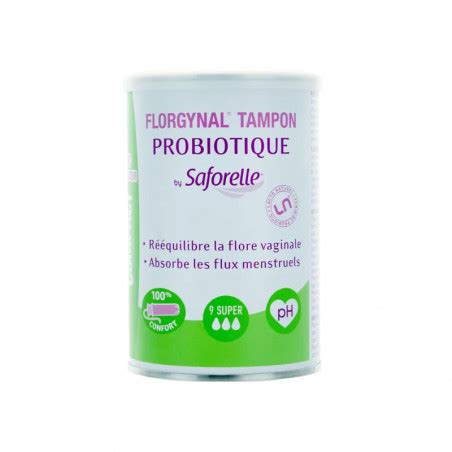 Florgynal Tampons Avec Applicateur Super X Saforelle