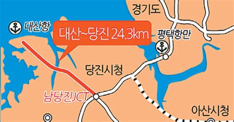 충북 서산 대산항 물동량 급증 대산∼당진 고속道 건설 시급