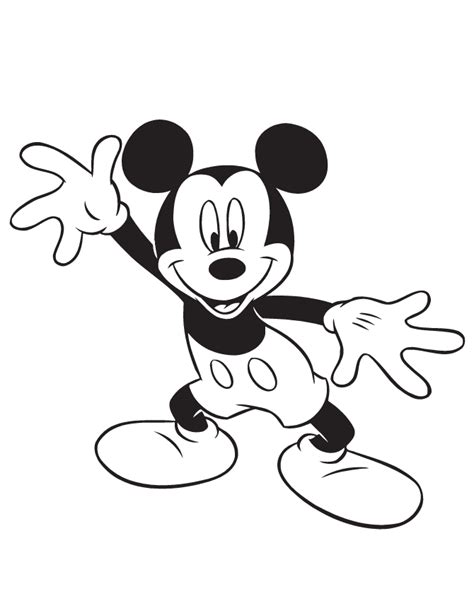 Free Mickey Mouse Printables - Coloring Home