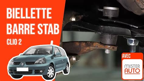 Changer La Biellette De Barre Stabilisatrice Clio Youtube