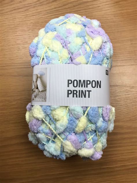 Rico Baby Pompon Wool Yarn Knitting Pom Pom Blanket Puff Etsy