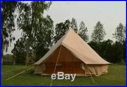 M Metre Glamptex Ultimate Bell Tent Pyramid Round Zipped In