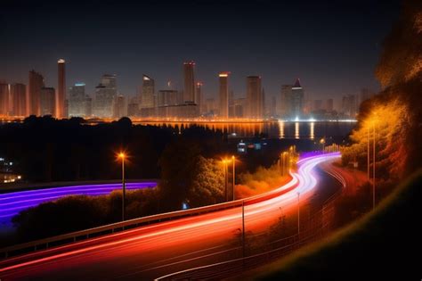 Strona Autostrada Noc Zdj Cia Darmowe Pobieranie Na Freepik