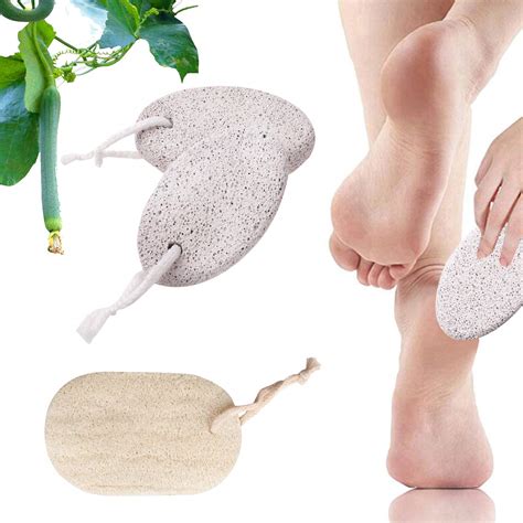 Buy Natural Pumice Stone For Feet2 Pack White Foot Pumice Stone For Feet With 100 Natural