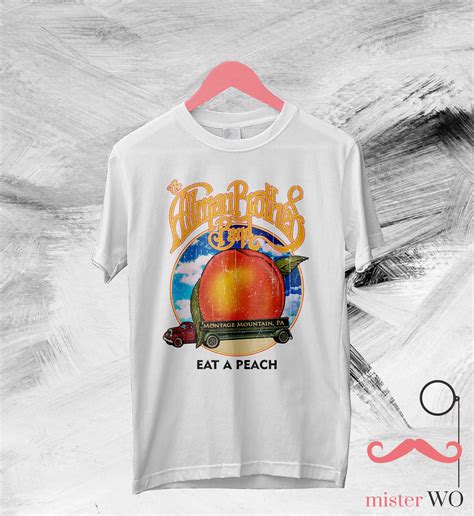 The Allman Brothers Band Eat A Peach Vintage T Shirt Sold By Dmitry Plotnikov Sku 39268609