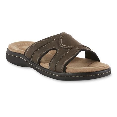 Dockers Mens Sunland Slide Sandal Brown