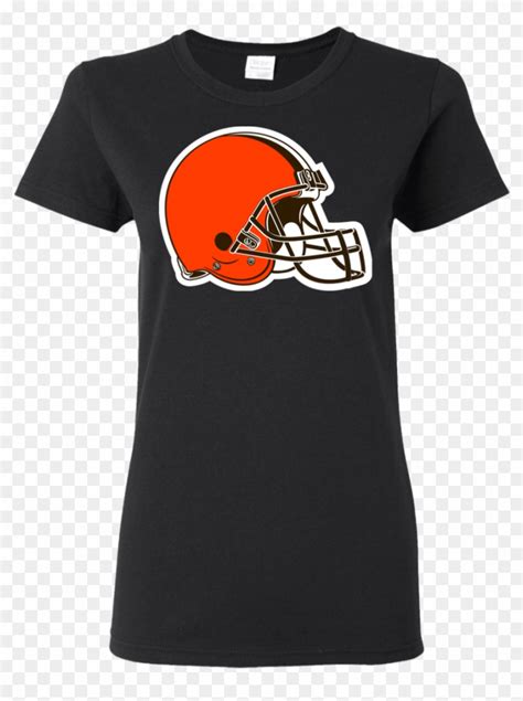 Cleveland Browns Helmet Logo Ladies' T-shirt - Helmet, HD Png Download - 1155x1155(#2813450 ...