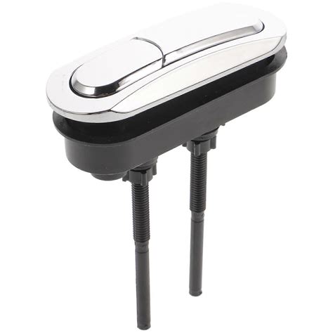 Toilet Control Button Dual Flush Toilet Replacement Button Oval Shape