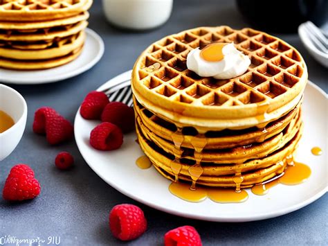 Waffles Receita Simples E Fácil - Delicioso Waffle Simples em 7 Passos!