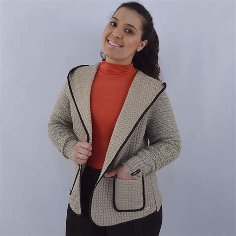 Casaco Biamar Em Tricot E Nylon Dublado Fendi Pole Modas