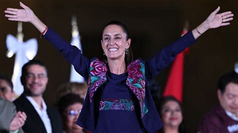 Claudia Sheinbaum electa como primera presidenta de México