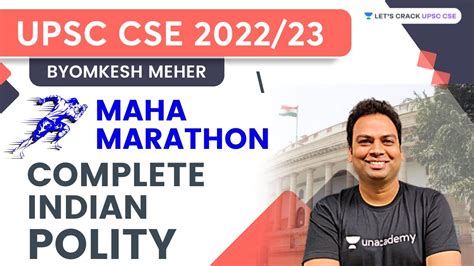 Indian Polity Maha Marathon Upsc Cse Ias Let S Crack Upsc Cse