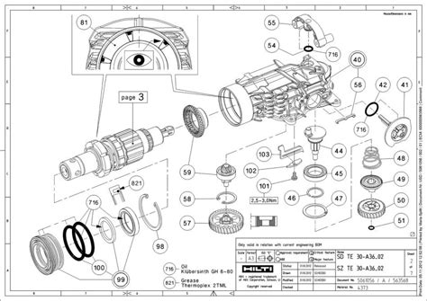 Hilti Replacement Parts Diagram | Reviewmotors.co