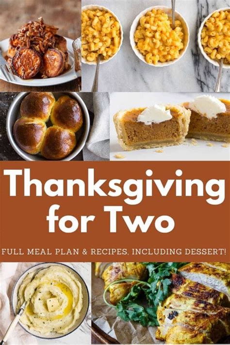 Thanksgiving Recipe For Two: Small Batch | Dessert For Two