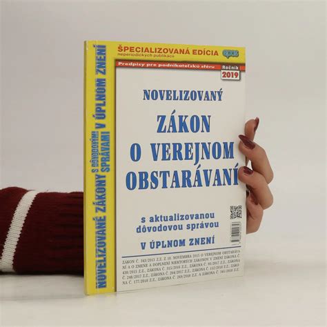 Novelizovaný zákon o verejnom obstarávaní s aktualizovanou dôvodovou