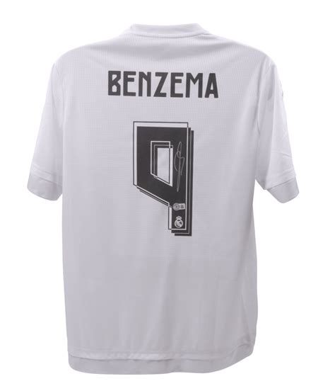 Karim Benzema Signed Real Madrid Jersey - Beckett COA - MVPs ...