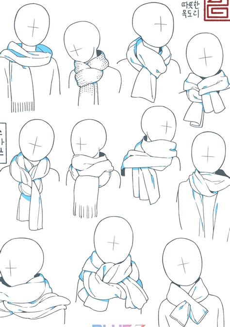 1분강좌 쉰다섯번째 목도리 편 입니다 1분강좌목도리목도리주름블루젯 Scarf Drawing Drawing