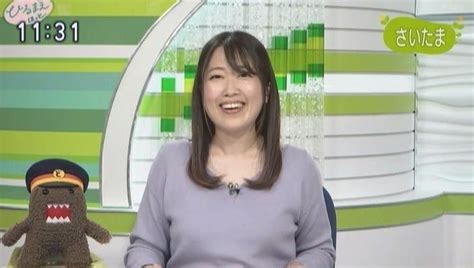 【ひるまえほっと】nhkさいたま猪崎那紗キャスターのムチムチニット【人妻アナの指輪は？】 うぶさんのきまぐれ日記 ～女子アナ・キャスターが