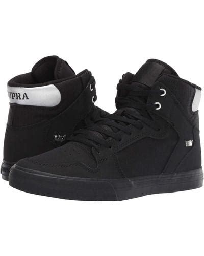 Black Supra Shoes for Men | Lyst