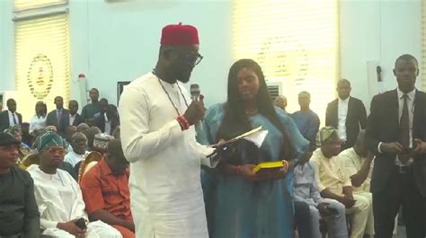 Omobayo Marvellous Godwin Sworn In As Edo Deputy Governor Photos