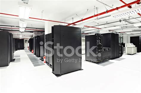 Server Room In Datacenter Stock Photo | Royalty-Free | FreeImages